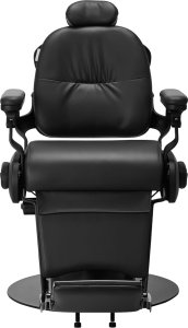 Activeshop Fotel Barberski elektryczny Gabbiano Duke Czarny 2