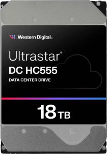 Dysk WD Western Digital Ultrastar DC HC555 dysk twardy 18 TB 7200 RPM 512 MB 3.5" SAS3 1