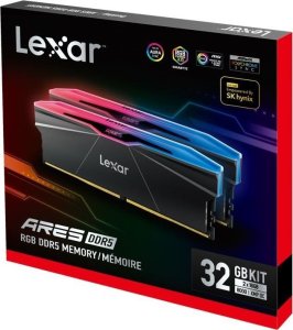 Pamięć Lexar Ares RGB Gen2, DDR5, 32 GB, 8000MHz, CL38 (LD5U16G80C38BR-RGD) 3