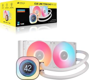 Chłodzenie wodne Corsair iCUE LINK Titan 240 RX LCD RGB (CW-9061025-WW) 6