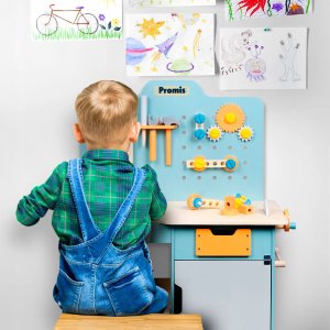 Promis Warsztat z narzędziami - zestaw majsterkowicza 65 części (WN100) 8