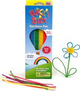 Scratch Kreatywne sznureczki Wikki Stix - Rainbow pack - 24szt. 1