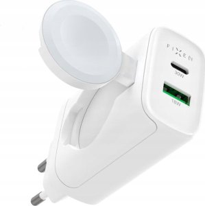 Ładowarka Fixed Power Socket Travel Charger - ładowarka Apple Watch/USB-C/USB-A 33W biała 3
