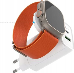 Ładowarka Fixed Power Socket Travel Charger - ładowarka Apple Watch/USB-C/USB-A 33W biała 4
