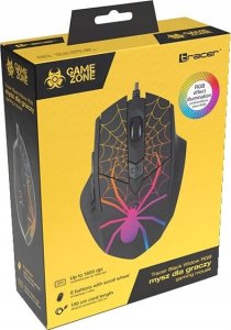 Mysz Tracer Mysz Przewodowa GAMEZONE Black Widow USB TRAMYS47360 5