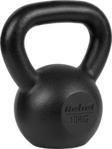 Rebel Kettlebell żeliwny 10kg, REBEL ACTIVE 1