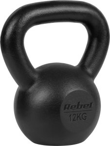 Rebel Kettlebell żeliwny 12kg, REBEL ACTIVE 1