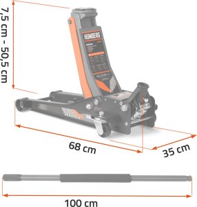 Humberg Podnośnik samochodowy 3 t Humberg HM-381 4