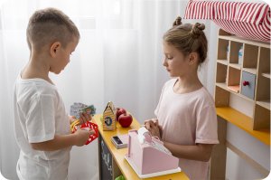 Ricokids Drewniana zabawka kasa sklepowa RK-868 11