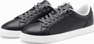 Ombre Klasyczne buty męskie sneakersy z wysoką podeszwą  grafitowe V4 OM-FOCS-0165 45 4