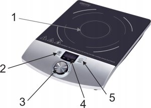 Kuchenka Adler Kuchenka indukcyjna 3
