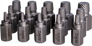 Tvardy Wykrętaki do zerwanych śrub 15el. Cr-Mo (20) 7