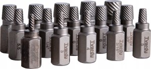 Tvardy Wykrętaki do zerwanych śrub 15el. Cr-Mo (20) 8