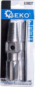 Geko Wykrętak z gwintownikiem do usuwania zerwanych śrub, rur i zaworów 3/4" (100) 9