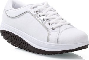 Fitness King Trampki z podeszwą kołyskową Fit Walk balansujące na fitness białe 39 2