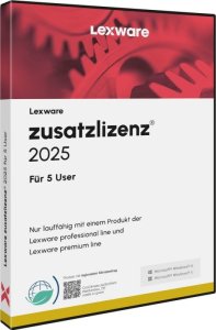 Program Lexware Zusatzlizenzen 2025 für 5 User - ABO - ESD-DownloadESD 1