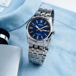 Zegarek Casio ZEGAREK MĘSKI CASIO MTP-1335D-2A2 (zd026c) + BOX 3