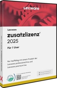 Program Lexware Lexware Zusatzlizenz 2025 für 1 User - ABO - ESD-DownloadESD 1