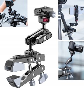 Ulanzi Ramię Przegub Zacisk Uchwyt Klips Imadło Magic Arm na Gwint 1/4 ULANZI / CU03 3