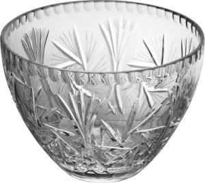 Zawiercie Huta Szkła Owocarka kryształowa 21 cm 5783/6-247 2