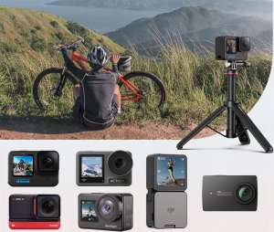 Ulanzi Statyw Monopod Tripod do GoPro HERO 13 12 11 10 9 8 7 6 5 MAX / / MT-72 4