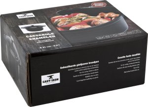 MPLCo Garnek żeliwny z pokrywką emaliowany 3,5 L 8