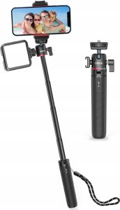 Statyw Ulanzi Statyw Monopod na Telefon Aparat Kamerę Głowica 3D 1/4'' + ISO / Ulanzi / MT-73 9