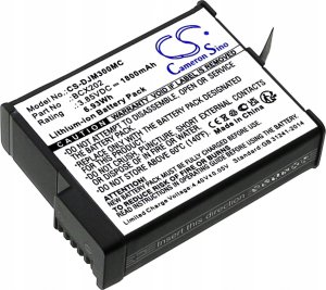 Cameron Sino Akumulator Bateria Typ BCX202 do Kamery DJI Osmo Action 3 Osmo Action 4 / CS-DJM300MC 3