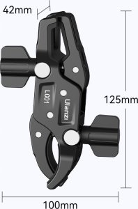 Ulanzi Podwójne Mocowanie Uchwyt Imadło Magic Arm 2x Klips Super Clamp / ULANZI / LC01 10