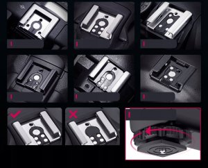 Lampa błyskowa Ulanzi Radiowy Bezprzewodowy Wyzwalacz do Lampy Błyskowej Ulanzi F32 do Aparatu 7