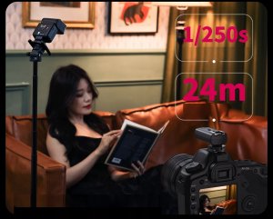 Lampa błyskowa Ulanzi Radiowy Bezprzewodowy Wyzwalacz do Lampy Błyskowej Ulanzi F32 do Aparatu 8