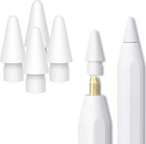 Alogy Końcówka wymienna 4szt. Twardość 2B do Rysika do Apple Pencil 1/2 generacji do iPad Air Pro Mini 12