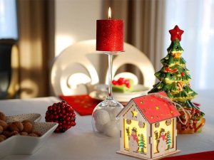 Verk Drewniany wiszący lampion na choinkę oświetlenie ozdoba świąteczna bałwan Drewniany wiszący lampion na choinkę oświetlenie ozdoba świąteczna bałwan 6