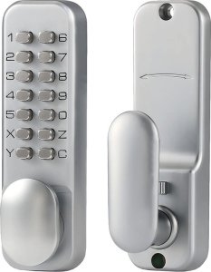 Verk Zamek szyfrowy kodowy mechaniczny na kod szyfrator klamka bez baterii Zamek szyfrowy kodowy mechaniczny na kod szyfrator klamka bez baterii 4