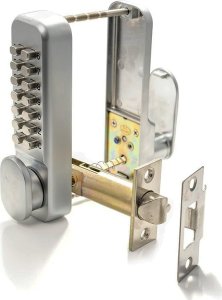 Verk Zamek szyfrowy kodowy mechaniczny na kod szyfrator klamka bez baterii Zamek szyfrowy kodowy mechaniczny na kod szyfrator klamka bez baterii 5