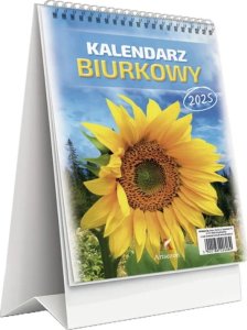 Artsezon Kalendarz biurkowy A5 2025 Tygodniowy z notatnikiem 1