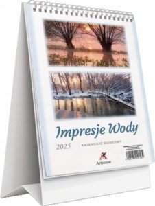 Artsezon Kalendarz wieloplanszowy Stojący biurkowy 2025 Rozkład miesięczny 14x20,5cm 1