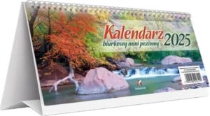 Artsezon Kalendarz biurkowy poziomy 2025 Tygodniowy z notatnikiem 19,6x9,4cm 1