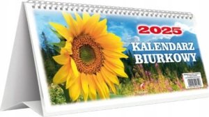 Artsezon Kalendarz biurkowy stojący 2025 Tygodniowy z notatnikiem 24x11cm 1