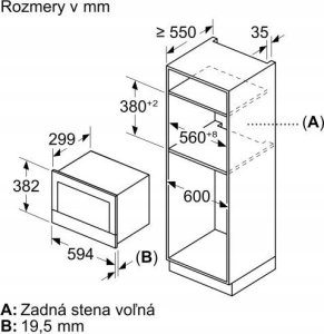 Kuchenka mikrofalowa Siemens Mikrobangė SIEMENS BF722R1B1 6