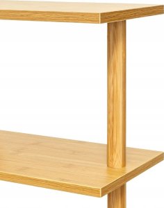 5five Wąska szafka bambusowa do łazienki SICELA, 30 x 19 x 120 cm 5