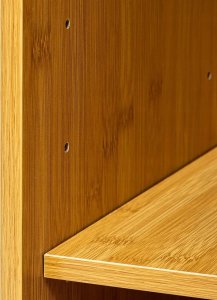 5five Wąska szafka bambusowa do łazienki SICELA, 30 x 19 x 120 cm 7