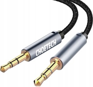 Choetech Kabel Choetech AUX002 mini jack 3.5mm (męski) / mini jack 3.5mm (męski) 1.2m - czarny 2