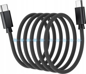 Kabel USB Choetech USB-C - USB-C 1.2 m Czarny (6932112108258) 2