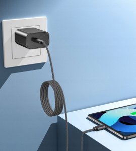 Kabel USB Choetech USB-C - USB-C 1.2 m Czarny (6932112108258) 4