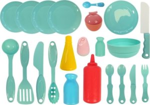 LeanToys Kuchnia dziecięca różowa LEAN Toys 4