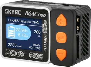 SkyRC B6AC neo ładowarka AC/DC 60/200W 10A 6S LiPo/LiFe/LiIon/LiHV 1