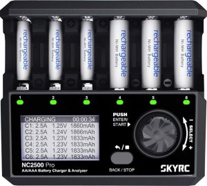SkyRC SkyRC NC2500 Pro Ładowarka AA/AAA NiMH/NiCD 2,5A 1