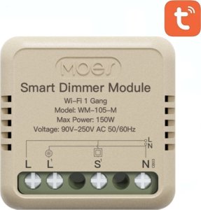 Moes Inteligentny ściemniacz dopuszkowy mini WiFi MS-105M Tuya 1