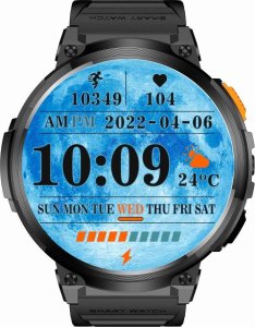 Smartwatch Gravity GT23-2 Czarny  (GT23) 6